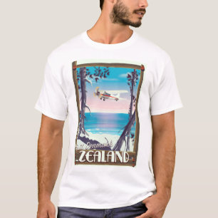 Seeland Dänemark Reiseplakat T-Shirt