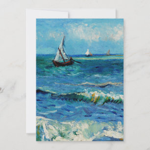 Seelandschaft bei Les Saintes-Maries Fine Art Einladung