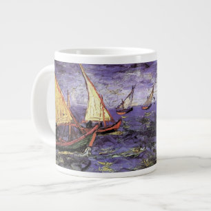 Seelandschaft bei Saintes Maries von Vincent van G Jumbo-Tasse
