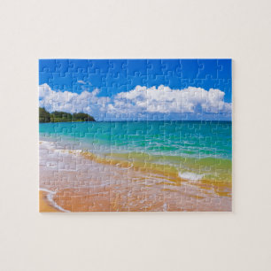 Seelandschaft entlang der Hanalei Bay Puzzle