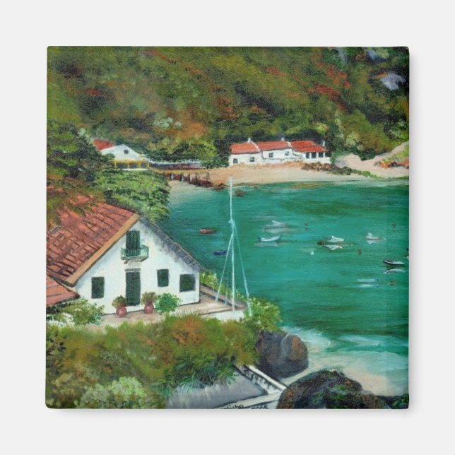 Seelandschaft Magnet (Vorne)