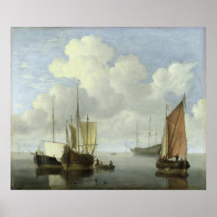Seelandschaft Poster