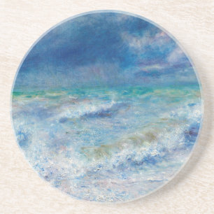 Seelandschaft von Pierre-Auguste Renoir Kunst Getränkeuntersetzer