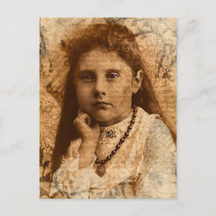 Seele Augen Digitale Kunst Postkarte