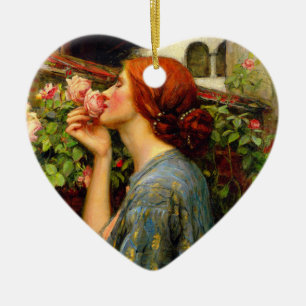 Seele der Rose John William Waterhouse Keramik Ornament