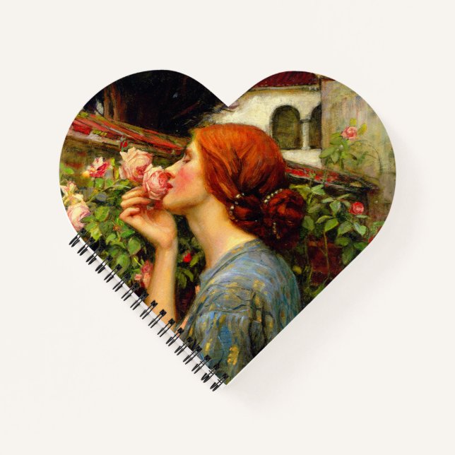 Seele der Rose John William Waterhouse Notizbuch (Vorderseite)