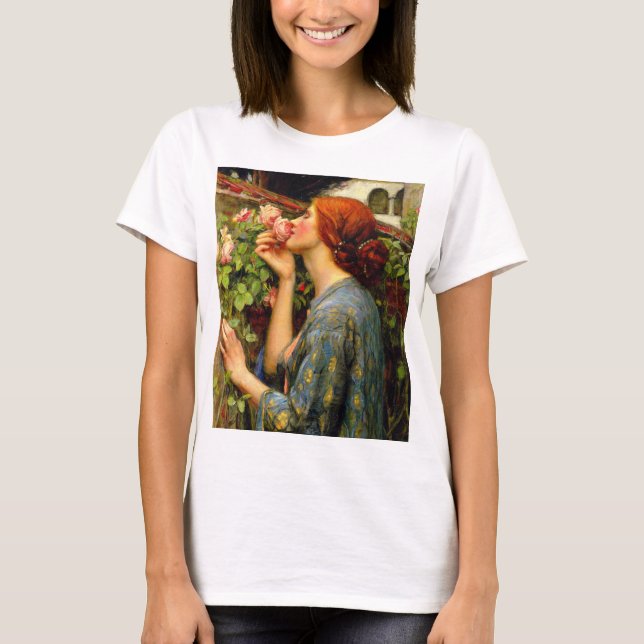 Seele der Rose John William Waterhouse T-Shirt (Vorderseite)