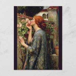 Seele der Rose von John William Waterhouse Postkarte