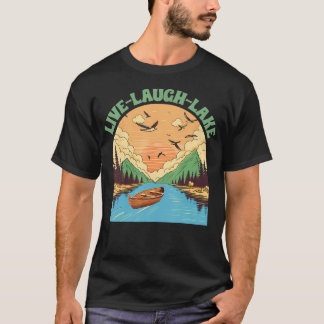 Seele des Sees Seelen-Modus See-Vibes Sommerferien T-Shirt