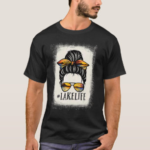 Seeleben Unordentlicher Dutt Gebleicht Sonnenunte T-Shirt