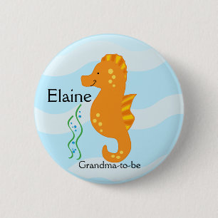 SEElebewesen-SEEPFERD-NAMEN-UMBAU personalisierter Button