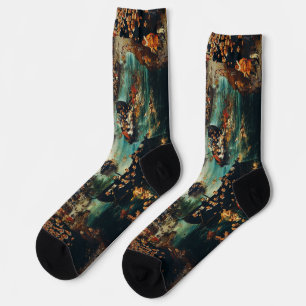Seelenfischerei von Adriaen van de Venne Socken