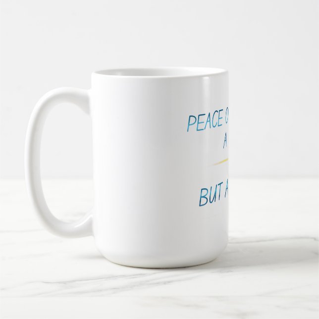 Seelenfrieden Kaffeetasse (Links)