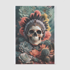 Seelenfürst, Indianerkönig Seidenpapier