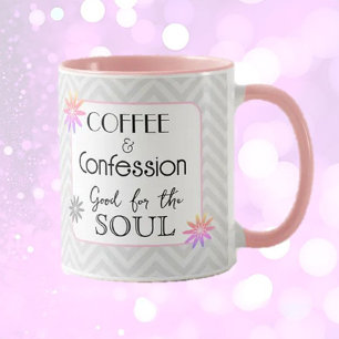 Seelenlicher Spaß! Kaffee- und Gestaltungsgeschenk Tasse
