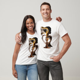 Seelenlicht: Afrikanische Frau T-Shirt