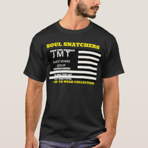 SEELENRÄUBER. Einfaches dunkles T-Shirt