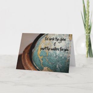 Seelenverwandte, ich würde den Globus umkreisen... Karte