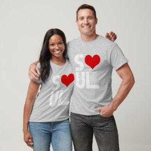 SEELENVERWANDTER HERZ LINKS - WEISS -.png T-Shirt