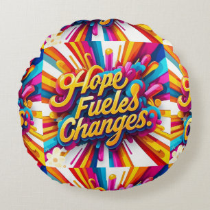 "Seelenwiederbelebung" Rundes Kissen