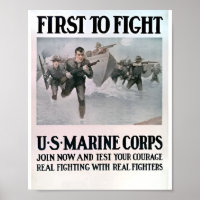 Seeleute, die Soldaten eines Meeresposters rekruti