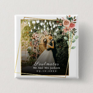 Seeleute I Liebe Sie Hochzeit Foto Valentine Button