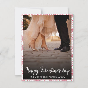 Seeleute I Liebe Sie Personalisiertes Foto Valenti Feiertagskarte