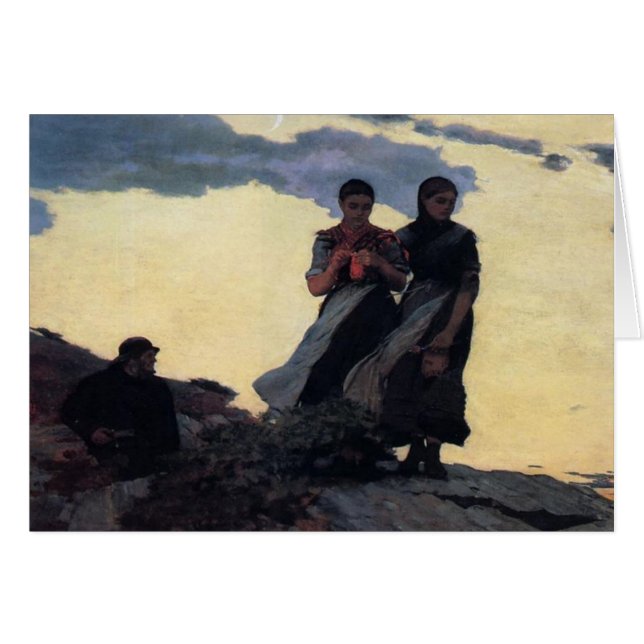 Seeleute nehmen Warnung (Vorderseite (Horizontal))