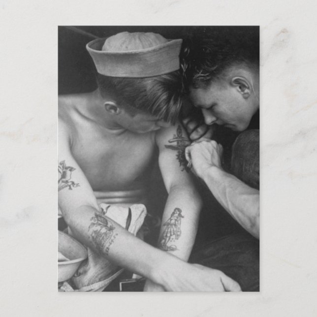 Seeleute Postkarte (Vorderseite)