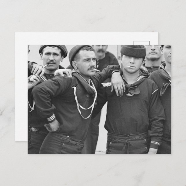 Seeleute Postkarte (Vorne/Hinten)