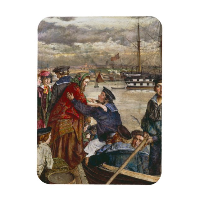 Seeleute und Ehefrauen Magnet (Vertikal)