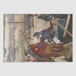 Seeleute und Ehefrauen (von John Lee) Seidenpapier