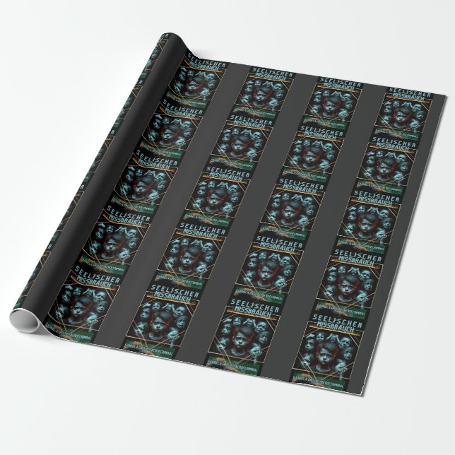 Seelischer Missbrauch  Geschenkpapier (Ungerollt)