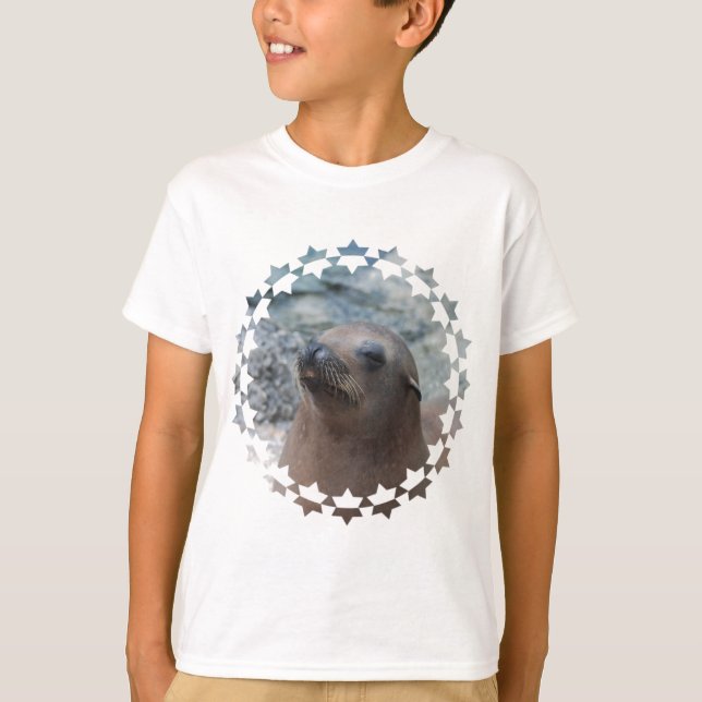 Seelöwe-Stern T-Shirt (Vorderseite)
