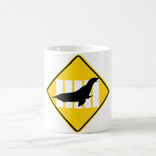 SEElöwe-ÜBERFAHRT-ZEICHEN Kaffeetasse