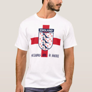 SEElöwen AUF EINEM SHIRT-ENGLAND-T-SHIRT T-Shirt