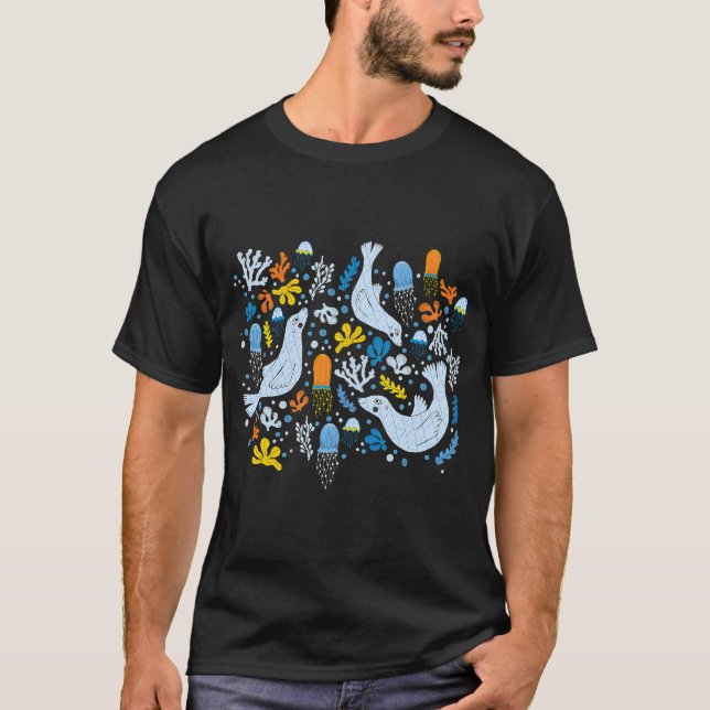 Seelöwen T-Shirt (Vorderseite)