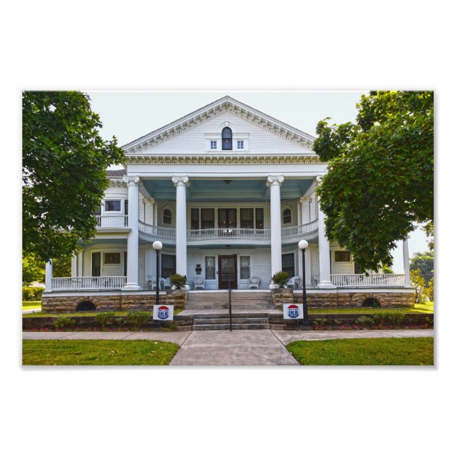 Seelye Mansion, Abilene, Kansas Fotodruck (Vorne)