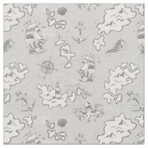 Seemann-Antik-Pirat-Karte