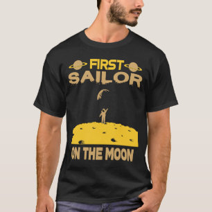 Seemann auf dem Mond T-Shirt