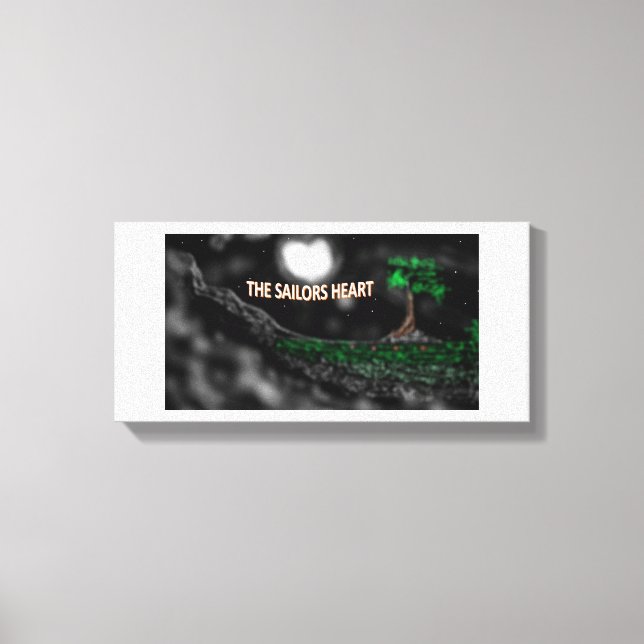 Seemann-Leinwand Leinwanddruck (Vorderseite)