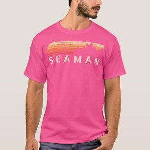 Seemann Wv Immergrüner Sonnenuntergang Achtziger T-Shirt
