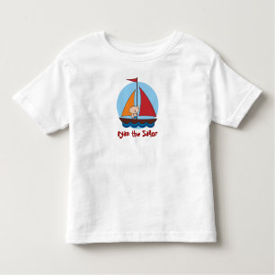 Seemannkind auf einem Yacht T - Shirt