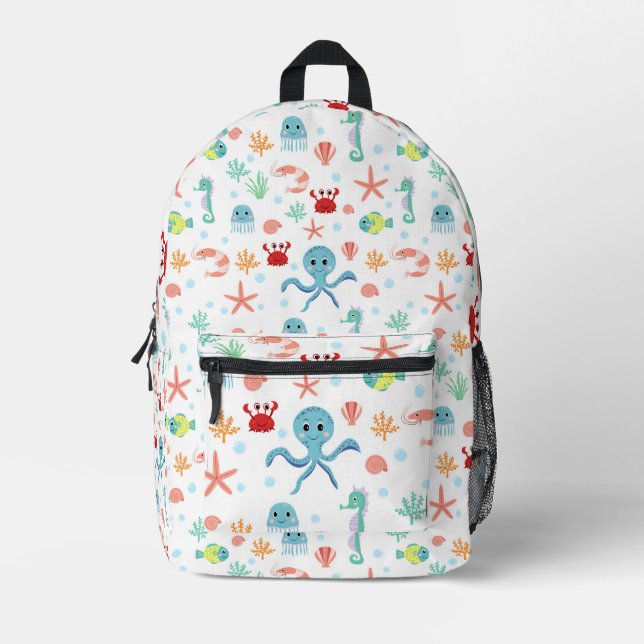 Seemannskörper Bedruckter Rucksack (Vorderseite)