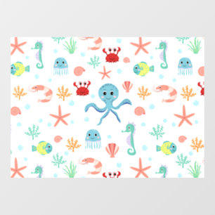 Seemannskörper Fensteraufkleber