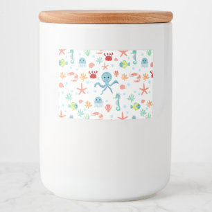 Seemannskörper Lebensmitteletikett