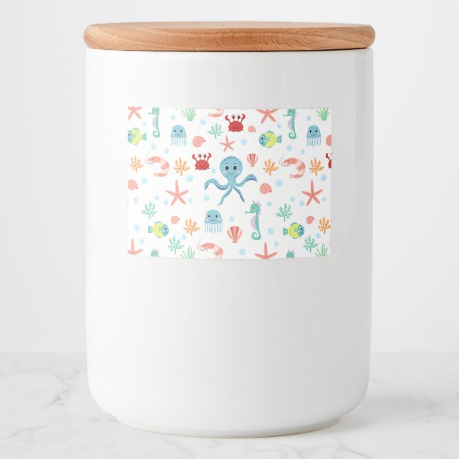 Seemannskörper Lebensmitteletikett (Vorderseite)