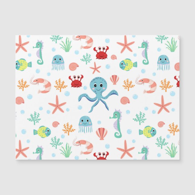 Seemannskörper Magnetkarte (Vorderseite)