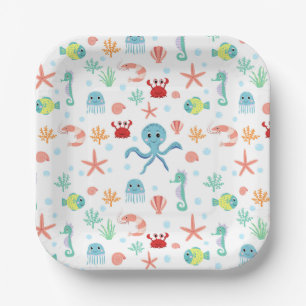 Seemannskörper Pappteller