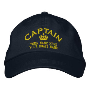 Seemannyacht captains Segeln Bestickte Baseballkappe